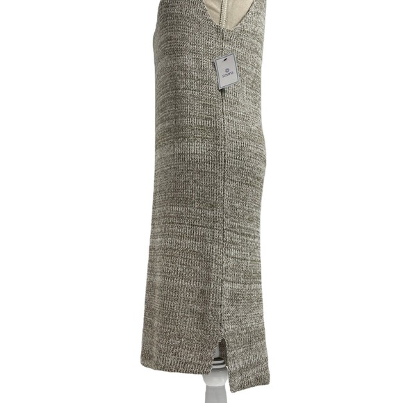 Susina Petite Womens Midi Sweater Dress Medium PM Sleeveless Marled Casual - Picture 4 of 7
